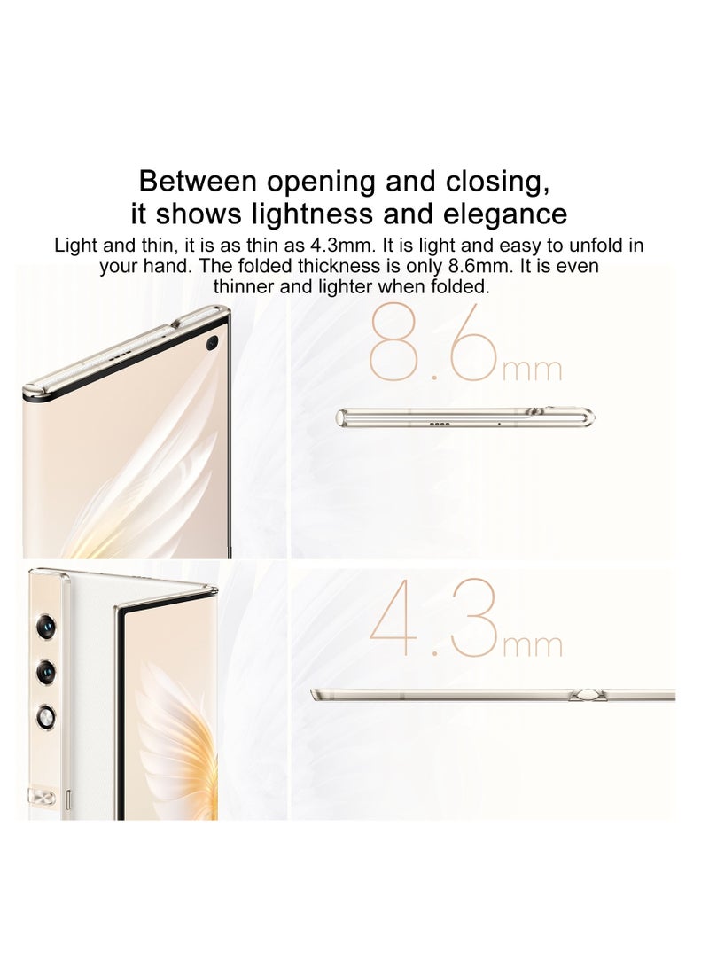 Honor - V Purse 5G, 16Gb+256Gb, Side Fingerprint, 7.71 Inch + 6.45 Inch MagicOS 7.2 Qualcomm Snapdragon 778G Octa Core, Network: 5G, OTG, NFC, Black Chinese Version - Image 1