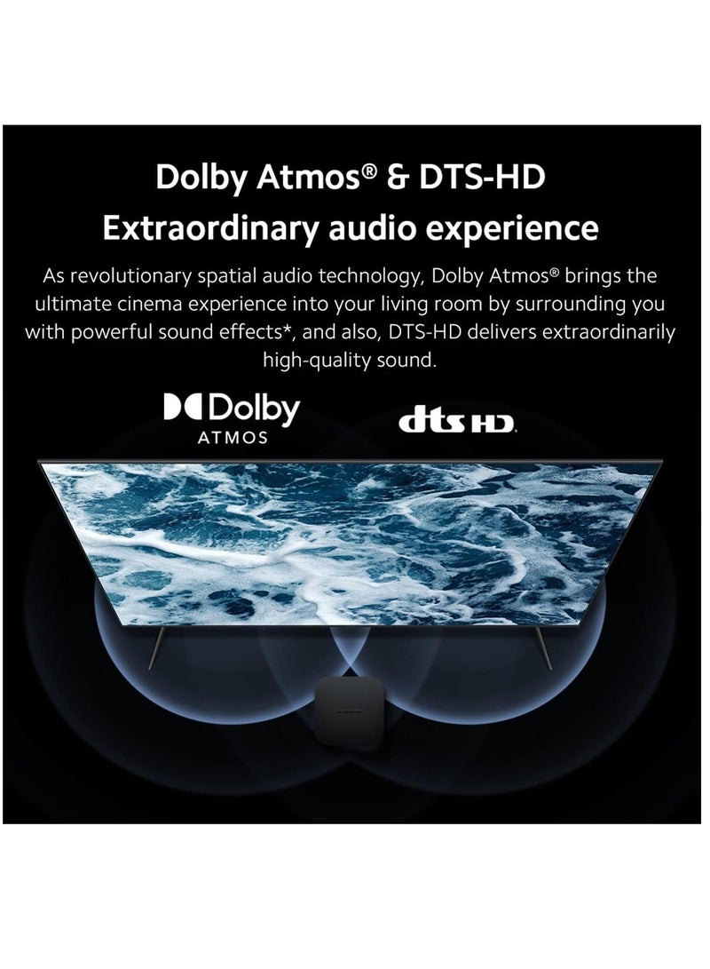 شاومي مشغل الوسائط جوجل تي في بوكس اس الجيل الثاني 4K الترا اتش دي، اسود - Image 5