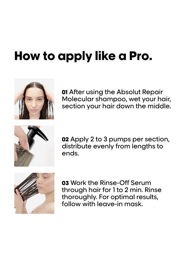 L'Oréal Professionnel - Absolut Repair Molecular Rinse-off Serum 250ml - Image 1