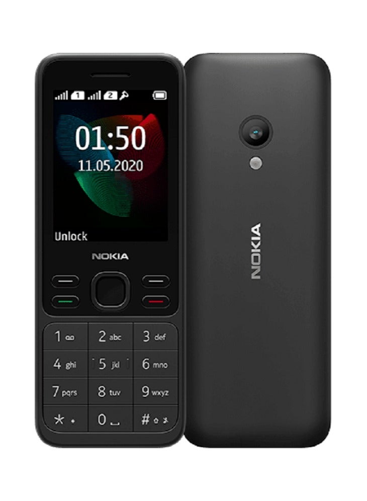 نوكيا موبايل 150 ثنائي الشريحة، 4G، أسود - Image 1