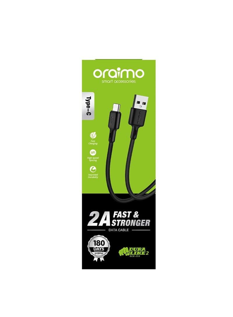 Cable OCD-C53 Type C Black