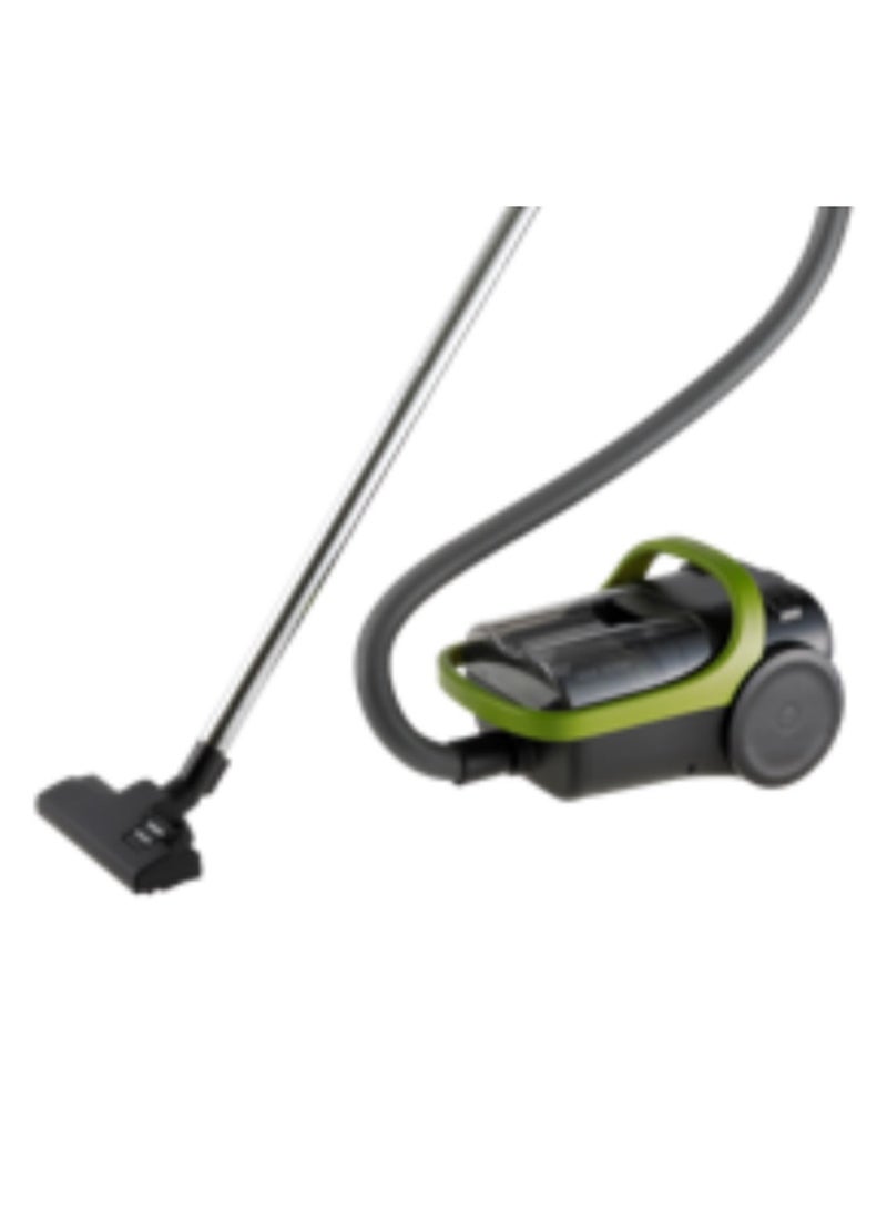Panasonic - Vacuum Powerful Cyclone Bagless Canister Vacuum Cleaner With HEPA Filter 2.2 L 1800 W MC-CL603 Green - Image 1
