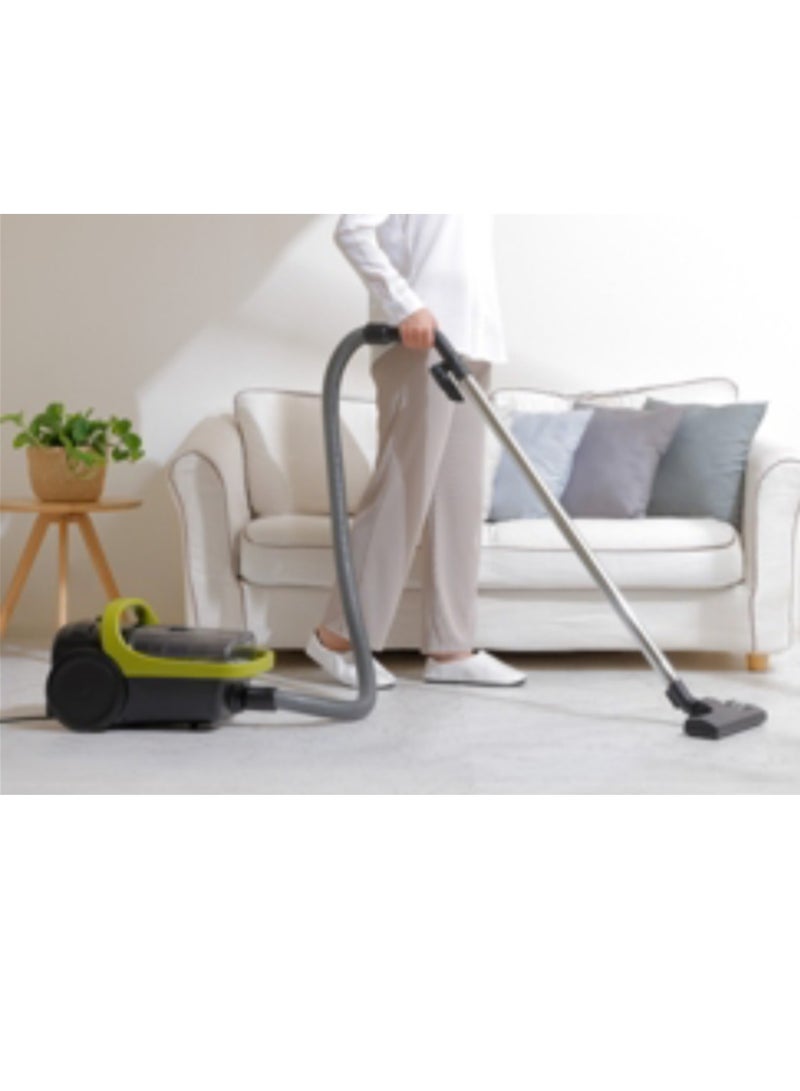 Panasonic - Vacuum Powerful Cyclone Bagless Canister Vacuum Cleaner With HEPA Filter 2.2 L 1800 W MC-CL603 Green - Image 1