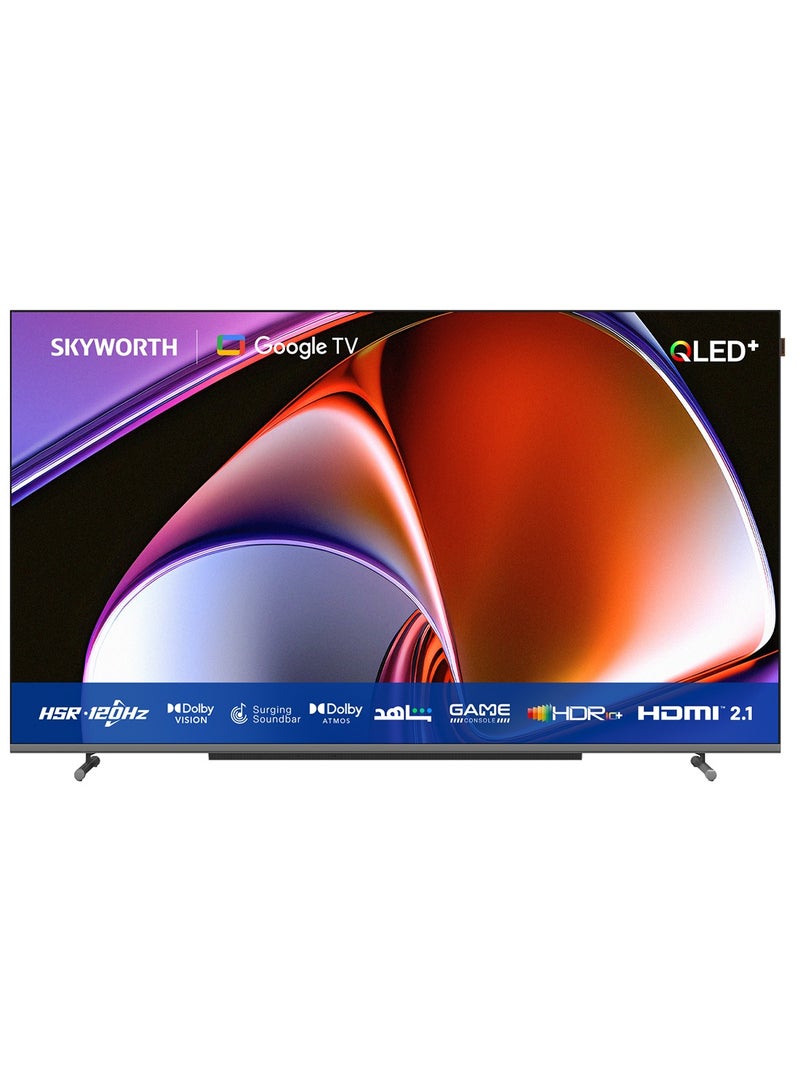65" QLED, 4K, 2.1 HDMI, (Google TV) And Native 120HZ Refresh Rate 65SUF9550P Grey