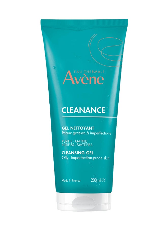 Avene Cleanance Cleansing Gel Green 200ml - Image 1