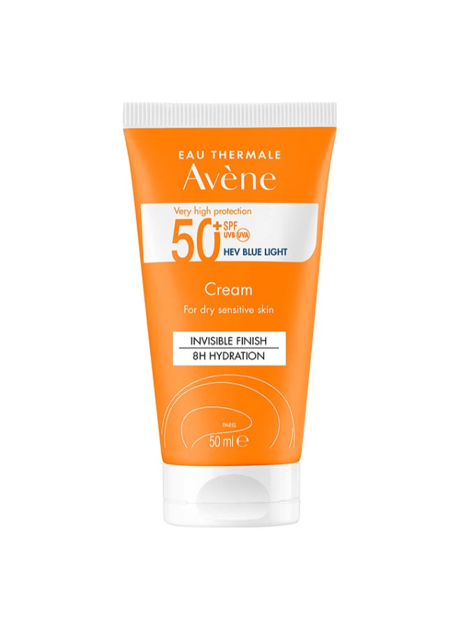 Avene Suncare Cream Trsb Spf 50+  Fap White 50ml - Image 1