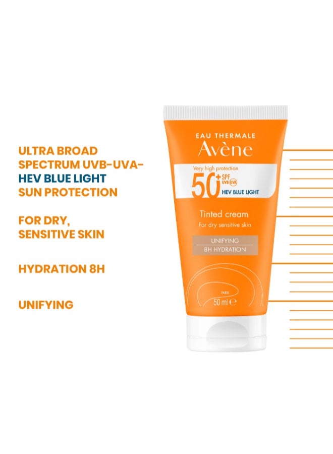 Avene - Very High Protection Spf 50+ Tinted Cream Beige 50ml - Image 1