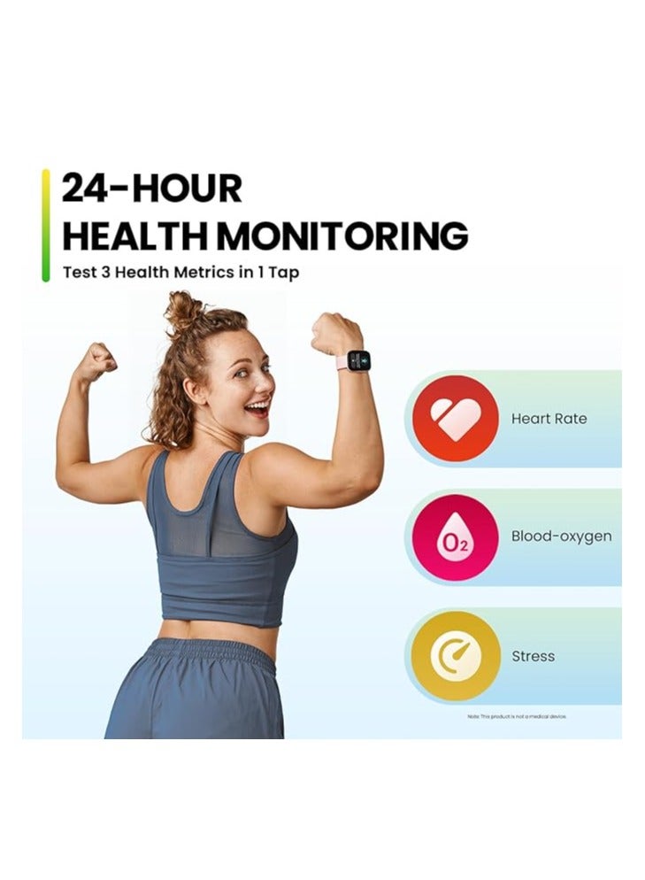 Amazfit Bip 5 Smart Watch With 1.91 Screen Display Bluetooth Phone Calls,4 Satellite Positioning Systems, 120+ Sports Modes and 24H Heart Rate Black - Image 3