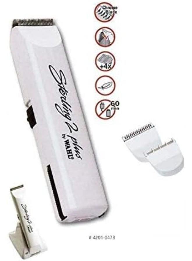 WAHL - Sterling 2 Plus Professional Trimmer White - Image 1