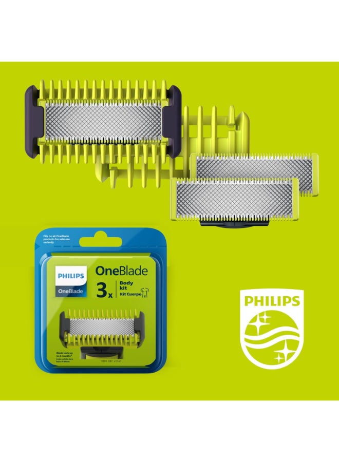 Philips OneBlade Replacement Blade Green/Silver  - Image 2