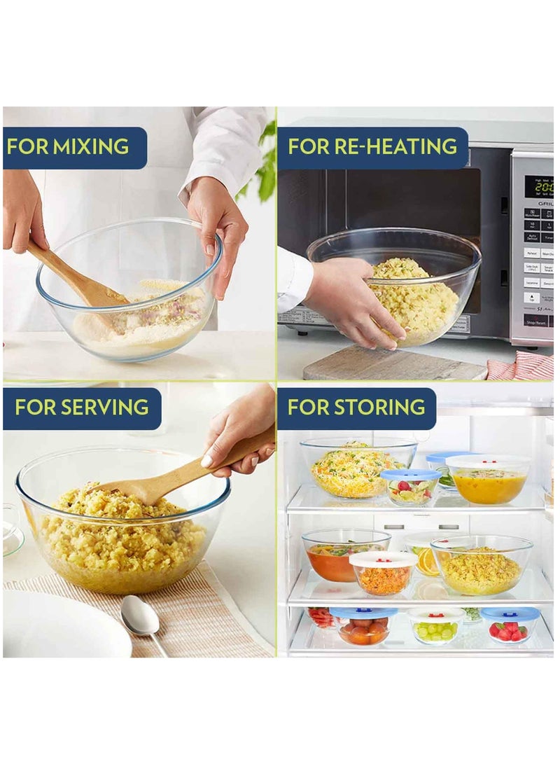 BOROSIL Mixing And Serving Bowl 1.7Liters  - Image 3