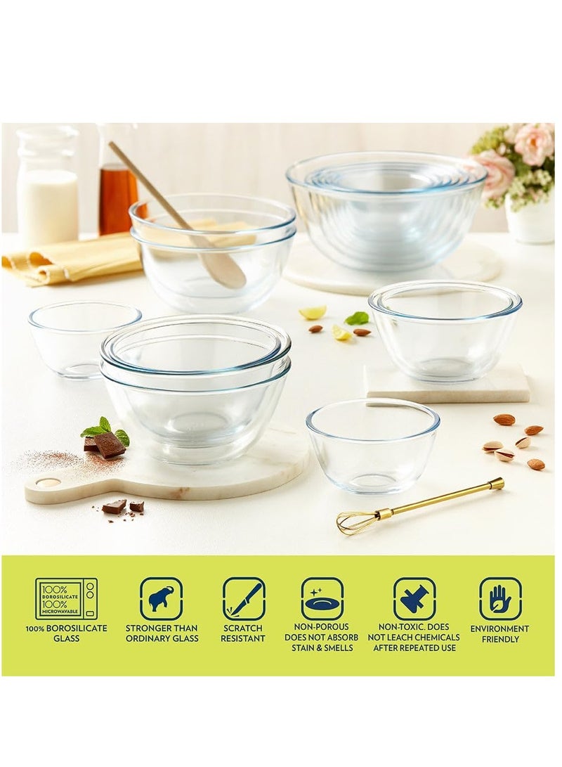 BOROSIL Mixing And Serving Bowl 1.7Liters  - Image 4