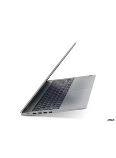 Lenovo IdeaPad 3 15ADA05 Laptop With 15.6-inch HD (1366x768) Display, AMD A4 3020E Processor/4GB RAM/1TB HDD/DOS(Without Windows)/AMD Radeon Graphics/ English/Arabic Platinum Grey  - Image 2