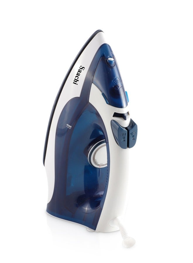 ساتشي مكواة بخار بقاعدة سيراميك 250 مل 2200 وات NL-IR-396-BL أزرق - Image 2
