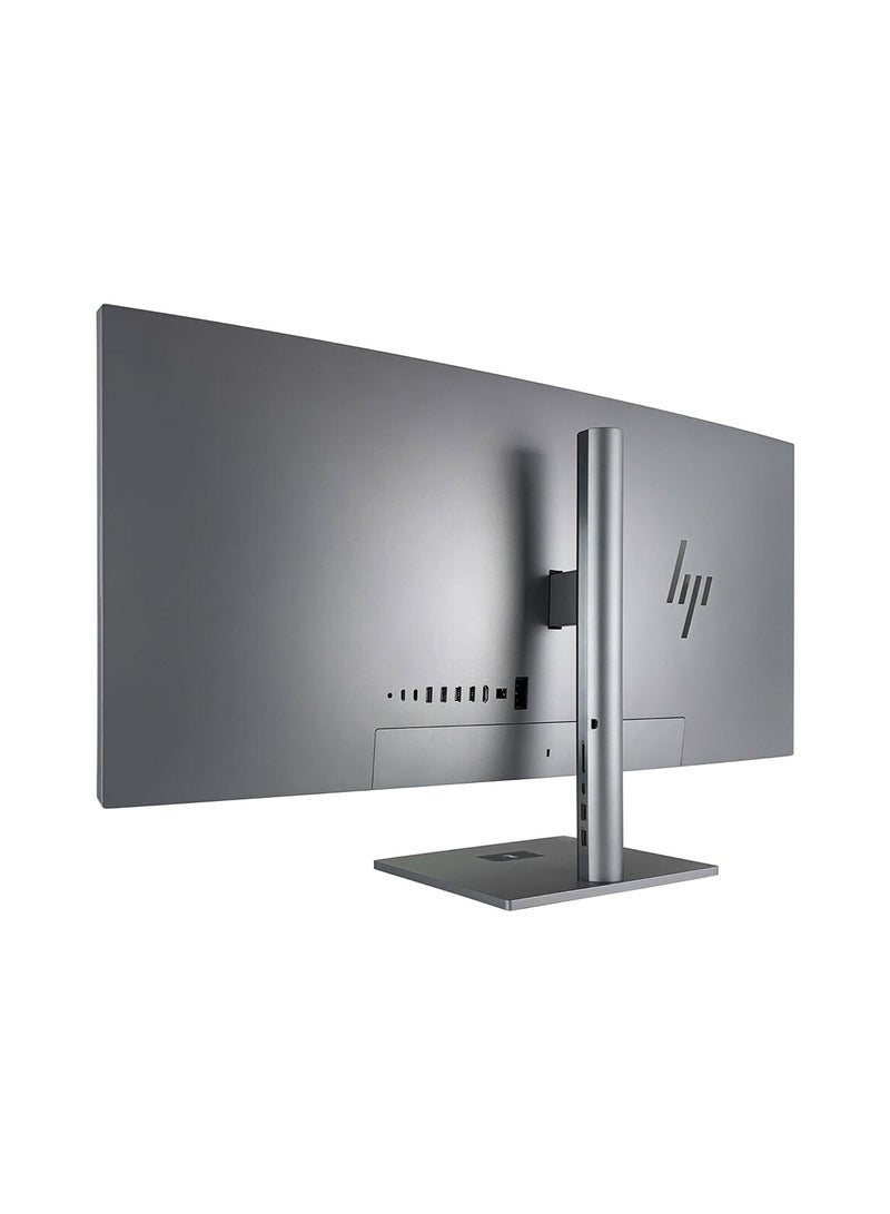 HP - Envy All In One 34-C1007NE Desktop PC, Core- i7-12700-4.9GHz, 32GB, 2TB SSD, 34" WUHD IPS, Camera, Windows 11 Home, 4GB NVIDIA GeForce RTX 3050 Graphics English/Arabic Silver - Image 1