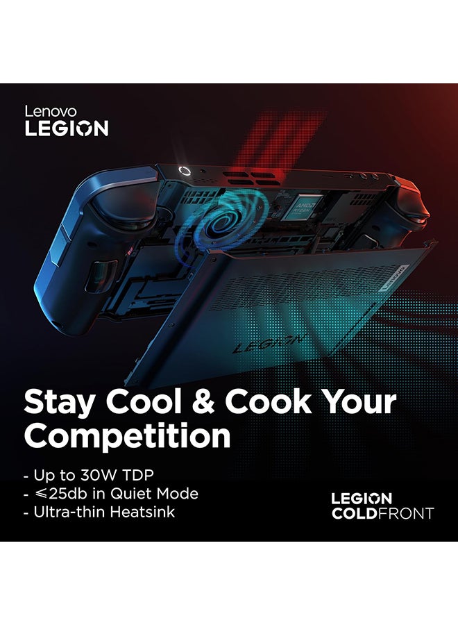 Lenovo - Legion Go, Handheld Gaming, AMD Ryzen Z1 Extreme Processor, 16GB RAM, 512GB SSD Storage, Integrated AMD Radeon Graphics, 8.8"WQXGA 144Hz Display, Windows 11 - Image 1