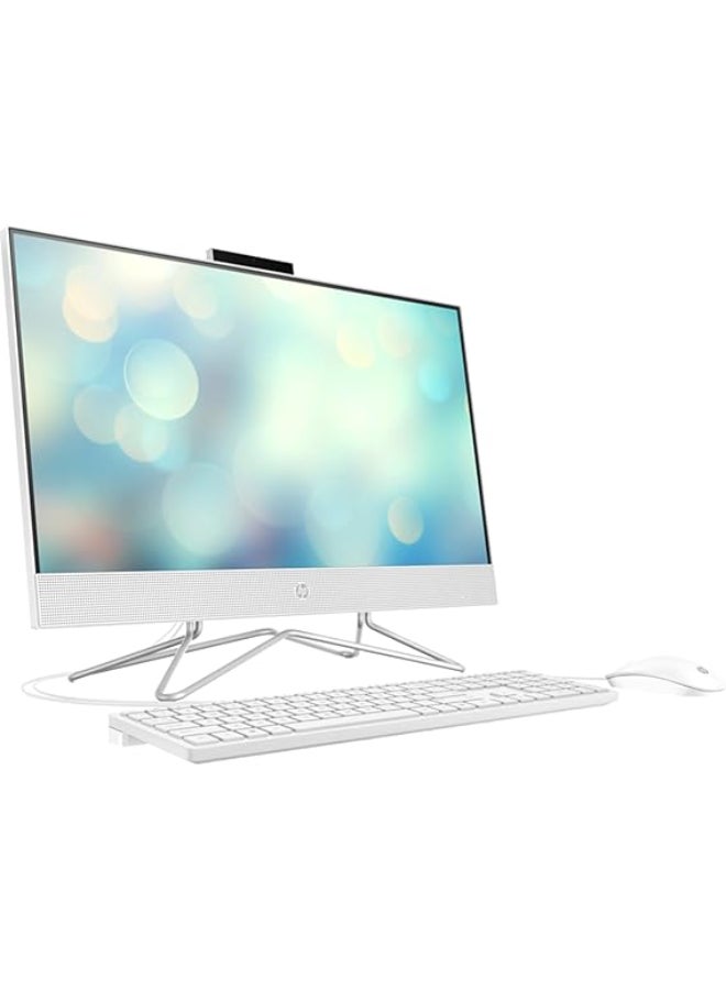 HP - All -In-OneÂ 27-CB1010NH Desktop With 27-Inch Display, Core-i7-1255U Processor/32GB RAM/1TB SSD/Windows 11 Pro/Intel Iris Xe Graphics English/Arabic English/Arabic White - Image 1