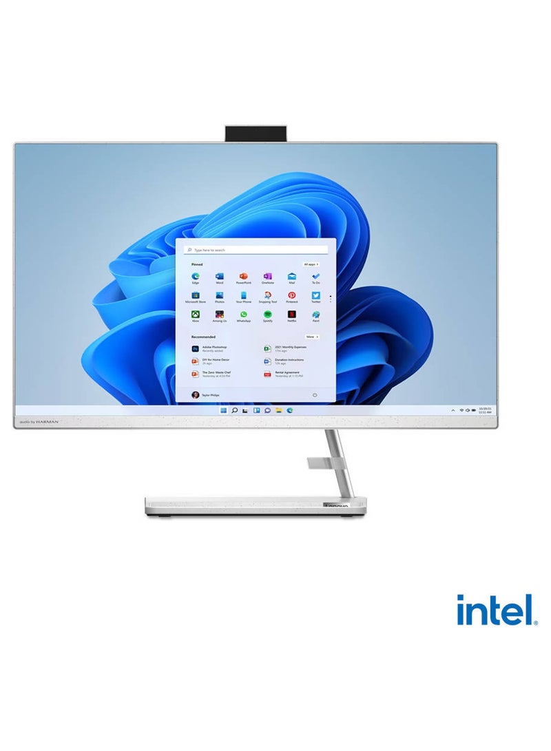 لينوفو - كمبيوتر مكتبي الكل في واحد IdeaCentre AIO 3 27IAP7 بشاشة مقاس 27 بوصة ومعالج Core i7-13620H وذاكرة وصول عشوائي سعة 16 جيجابايت ومحرك أقراص SSD سعة 512 جيجابايت ونظام تشغيل Windows 11 Pro وبطاقة NVIDIA Geforce MX550 سعة 4 جيجابايت - Image 1