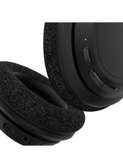 belkin SoundForm Adapt Wireless Over-Ear Bluetooth Headset 65Hrs Playtime, On-Board Controls, Flip-To-Mute Boom Mic, Stylish W/ Great Sound, USB-C Port Fast Charging, Wired Or Wireless Use Black  - Image 4