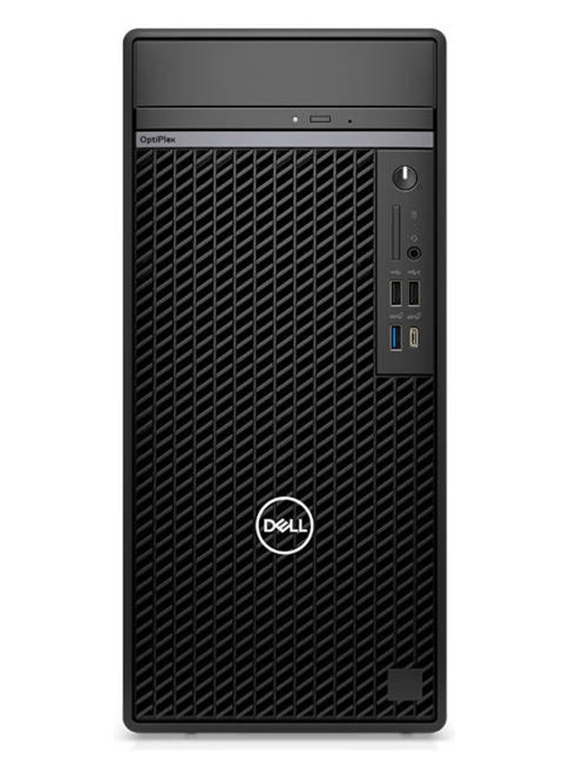 DELL - OptiPlex 7010 MT Desktop Computer, Intel Core i7-13700 Processor/8GB DDR5 RAM/512GB SSD/DOS(Without Windows)/Intel Integrated Graphics/ Black - Image 1
