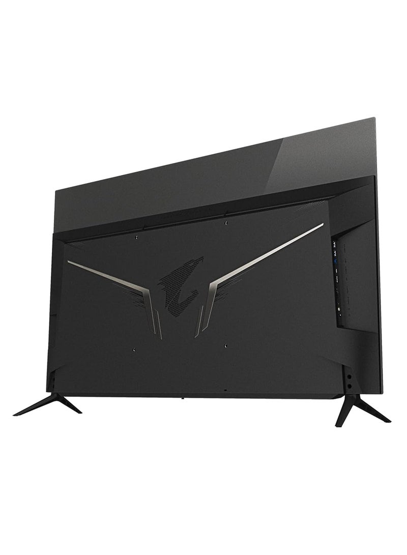 جيجابايت - 47.53-Inch Aorus 4K UHD OLED Gaming Monitor, 3840x2160 Resolution, 120Hz Refresh Rate, 1ms Response Time (GTG), HDR10, DCI-P3 / SRGB, HDMI, DP, USB Type-C, FO48U-EK Black - Image 1