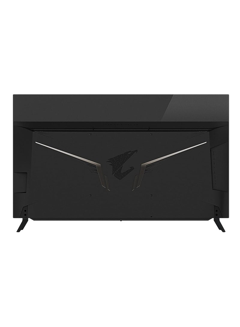 جيجابايت - 47.53-Inch Aorus 4K UHD OLED Gaming Monitor, 3840x2160 Resolution, 120Hz Refresh Rate, 1ms Response Time (GTG), HDR10, DCI-P3 / SRGB, HDMI, DP, USB Type-C, FO48U-EK Black - Image 1