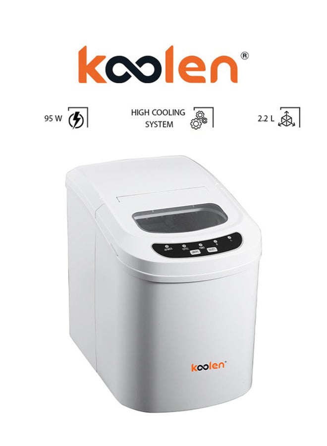 كولن صانعة الثلج 2.2 لتر أبيض 2.2 L 95 W 808.100.001  - Image 1