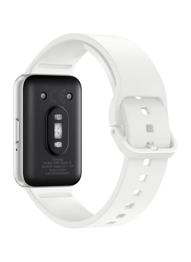 سامسونج شاشة Amoled للساعة الذكية Fit 3، مقياس التسارع، مقياس الضغط الجوي، مستشعر جيروسكوبي، مستشعر بصري لمعدل ضربات القلب، مستشعر الضوء فضي - Image 2