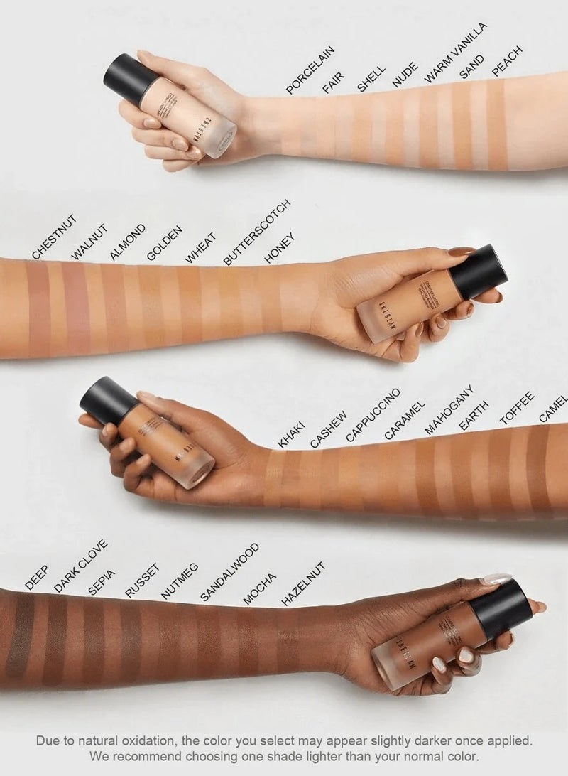 SHEGLAM - Complexion Pro Long Lasting Breathable Matte Foundation Nude - Image 1
