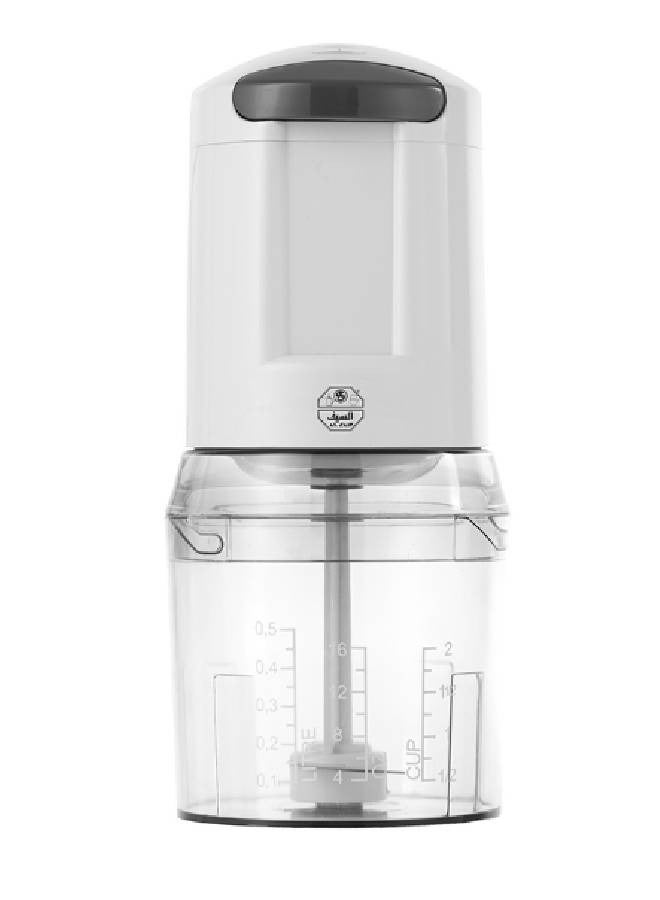 Alsaif Modern Onion Slicer 500 ml 300 W S65 White - Image 1