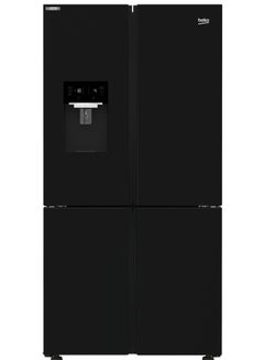 Beko Beko No-Frost Refrigerator, 4 Doors, 565 Liters - GNE134626BH Black  - Image 1