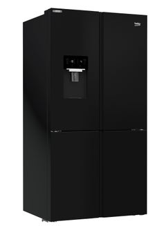 Beko Beko No-Frost Refrigerator, 4 Doors, 565 Liters - GNE134626BH Black  - Image 2
