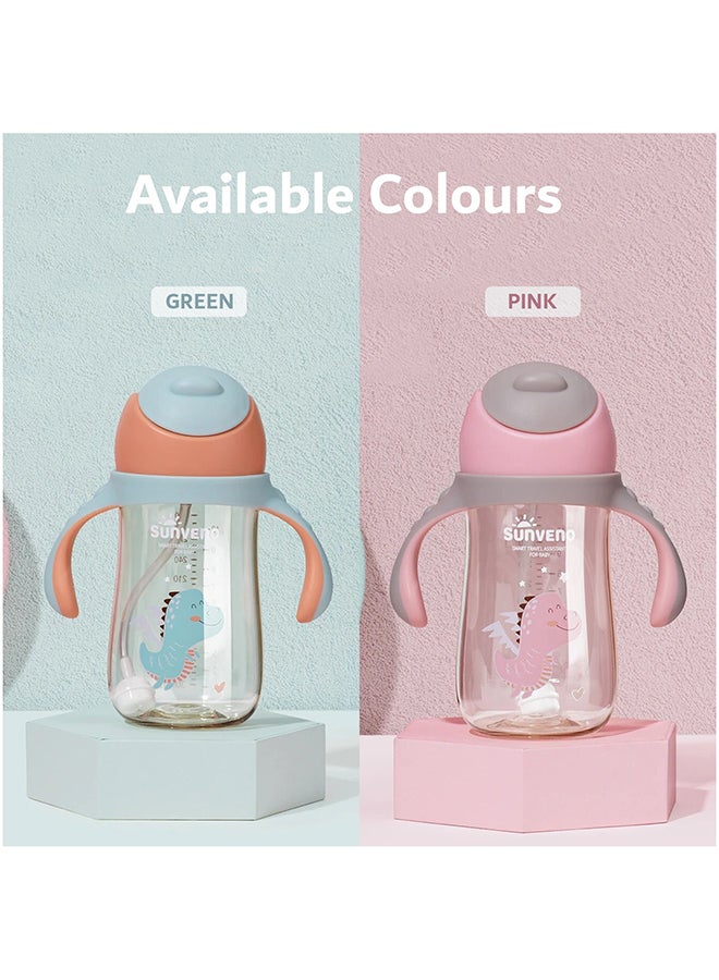 Water Cup Feeding Bottle 300ml - Green - pnsku/N70040678V/45/_/1706515264/02e415b5-172e-48ca-b7f3-a57fe650fe79