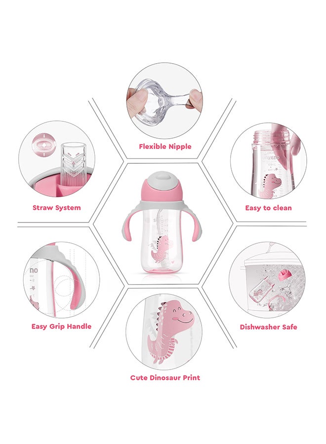 Water Cup Feeding Bottle 300ml - Pink - pnsku/N70040679V/45/_/1706515343/a40bfca0-f22f-4288-869b-e566f5a62f5e