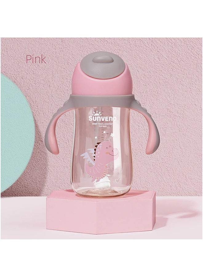 Water Cup Feeding Bottle 300ml - Pink - pnsku/N70040679V/45/_/1706515346/f3738338-e706-4296-8ac3-9742dbec85b2