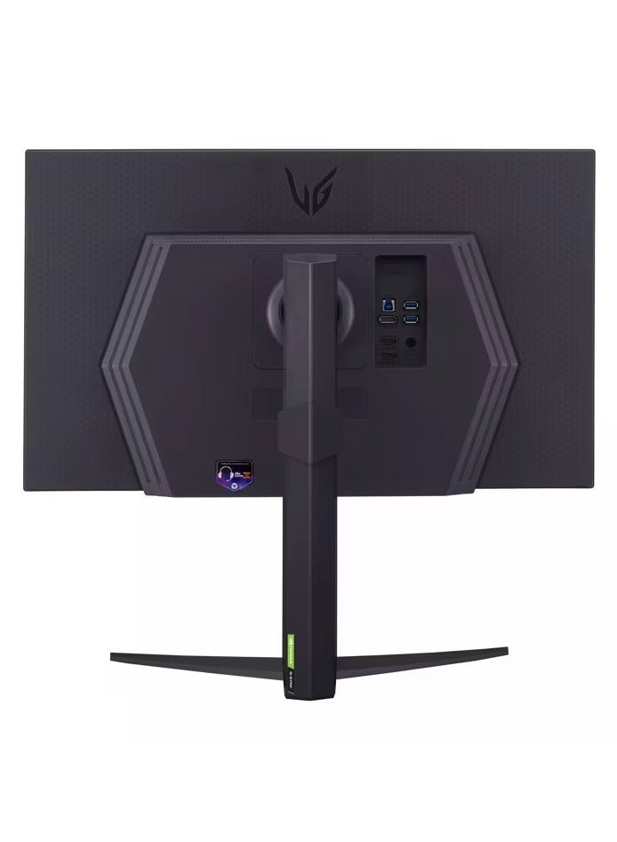 LG - 27" UltraGear™ QHD (2560 x 1440) IPS 1ms (GtG) 240Hz Gaming Monitor with NVIDIA G-SYNC Compatible - 27GR83Q-B Black - Image 1