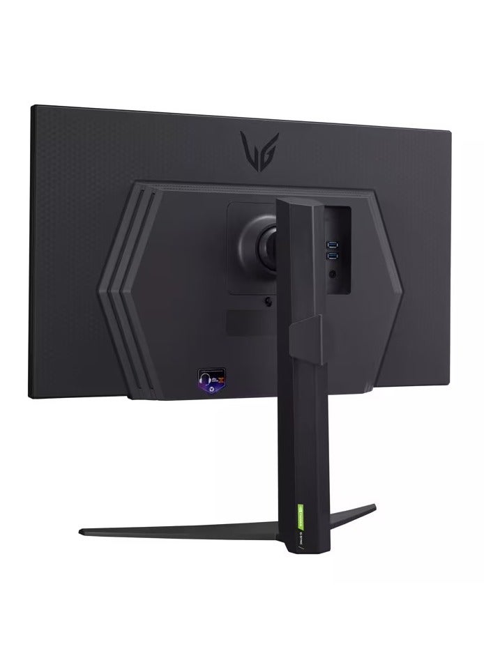 LG - 27" UltraGear™ QHD (2560 x 1440) IPS 1ms (GtG) 240Hz Gaming Monitor with NVIDIA G-SYNC Compatible - 27GR83Q-B Black - Image 1