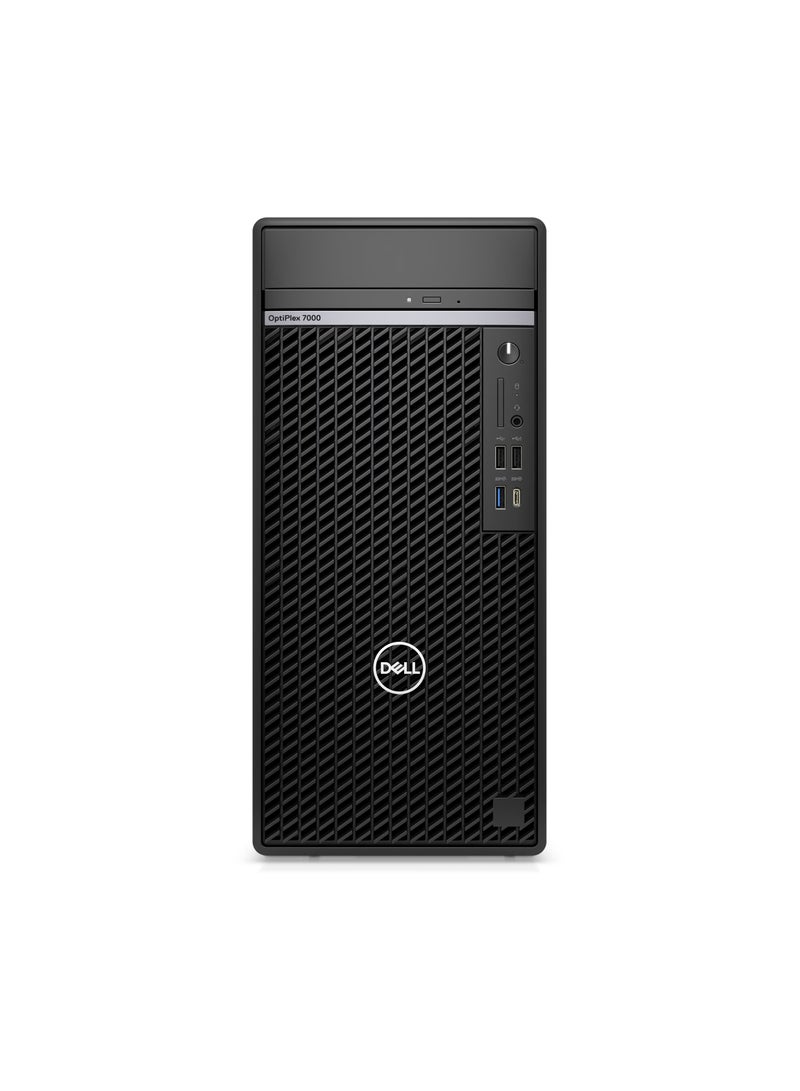 OptiPlex 7000 Tower ,Core i7-12700 2.1GHz, M.2 512Gb NVMe Ssd ,Ram 8Gb DDR5, DVD Drive ,VGA Port, Intel Integrated Graphics, DVD-RW, Linux 18.04, Mouse-MS116/Wired Keyboard-KB216 Black