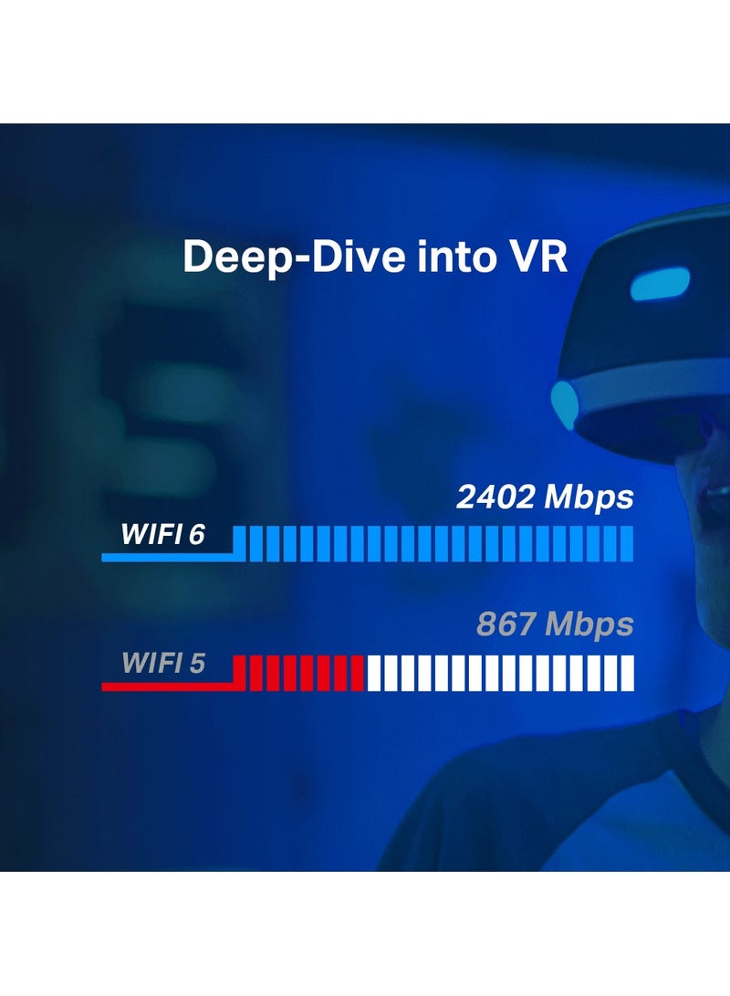 تي بي لينك AX3000 WiFi 6 PCIe Adapter with Bluetooth 5.0 - Archer TX50E | Black - Image 2