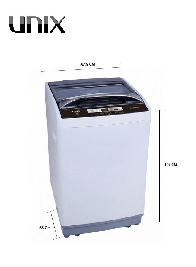 Unix Automatic Washing Machine OMRTL-11-A White  - Image 3