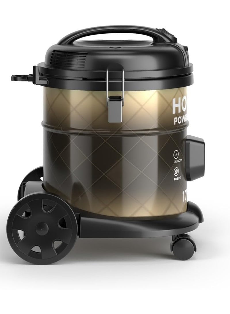 هوفر خزان طاقة صغير الحجم سعة 15 لترًا - وظيفة النفخ باللون الذهبي - Image 4