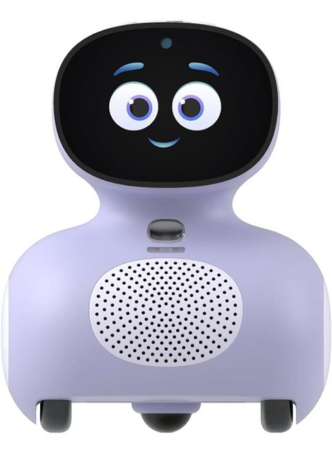 Mini With 30 Day Max: AI-Enhanced Intelligent Robot For Children Interactive Bot Equipped With Coding, A Wide Array Of Games Ideal Gift for Boys And Girls Of Ages 5-12 - Purple