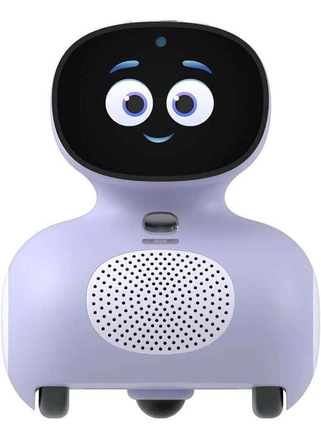 MIKO - Mini With 30 Day Max: AI-Enhanced Intelligent Robot For Children Interactive Bot Equipped With Coding, A Wide Array Of Games Ideal Gift for Boys And Girls Of Ages 5-12 - Purple - Image 1