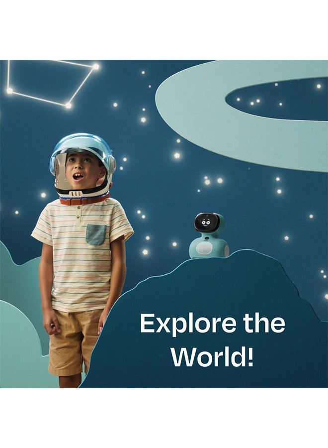 MIKO - Mini With 30 Day Max: AI-Enhanced Intelligent Robot For Children Interactive Bot Equipped With Coding, A Wide Array Of Games Ideal Gift For Boys And Girls Of Ages 5-12 - Blue - Image 1