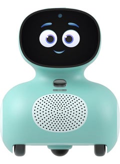 Mini With 30 Day Max: AI-Enhanced Intelligent Robot For Children Interactive Bot Equipped With Coding, A Wide Array Of Games Ideal Gift For Boys And Girls Of Ages 5-12 - Blue