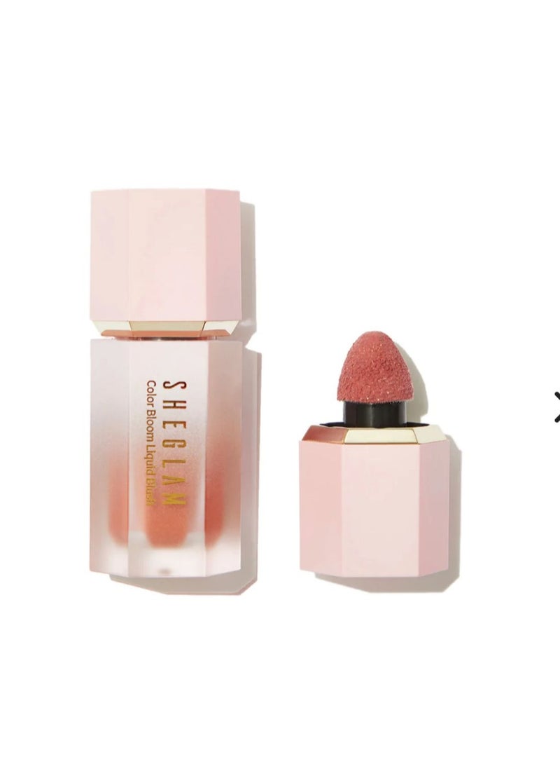 SHEGLAM COLOR BLOOM DAYGLOW LIQUID BLUSH-RISKY BUSINESS MULTICOLOR - Image 1
