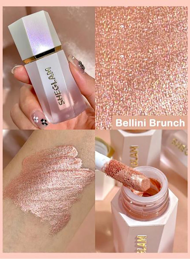 SHEGLAM - SHEGLAM Glow Bloom Liquid Highlighter-Bellini Brunch - Image 1