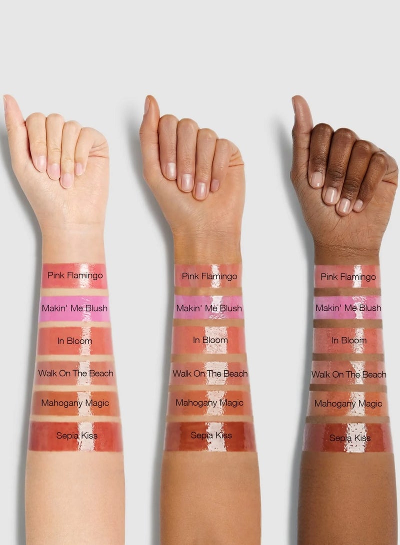 شيجلام POUT-PERFECT SHINE LIP PLUMPER-IN BLOOM  - Image 5