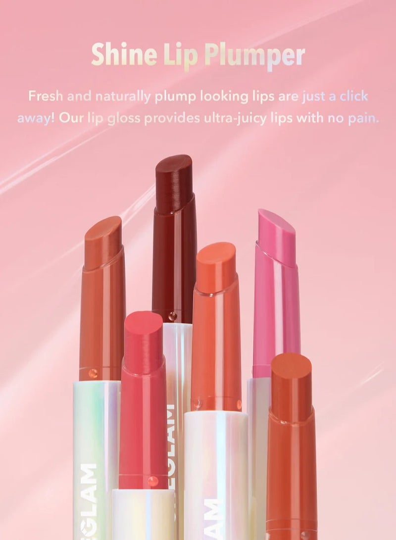 شيجلام - POUT-PERFECT SHINE LIP PLUMPER-IN BLOOM - Image 1