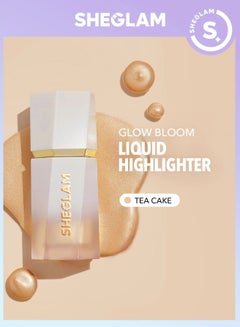 SHEGLAM SHEGLAM Glow Bloom Liquid Highlighter-Tea Cake  - Image 1